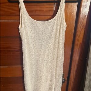 Abercrombie & Fitch White Mini Dress